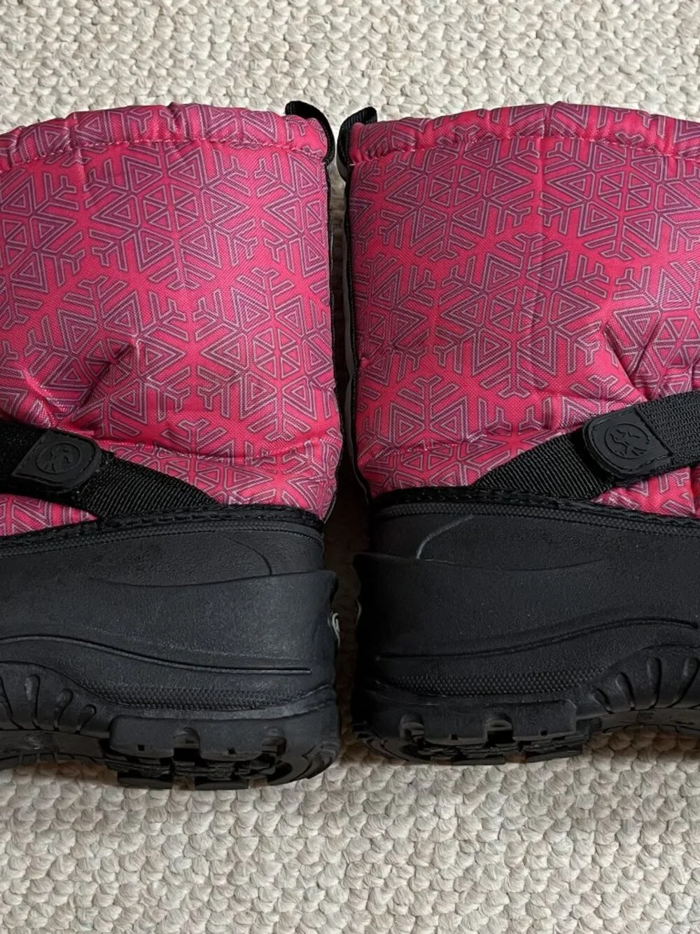 Thermolite Girl's Size 3 Pink Snow Boots Shoes